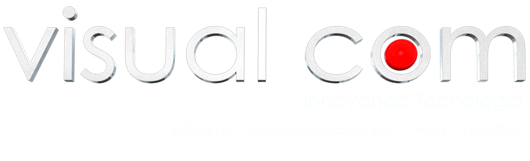 VisualCom Logo Blanco