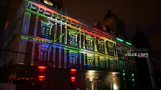 ✨ Mapping Visual en La Paz | Plaza Murillo celebra el Bicentenario de Bolivia ✨